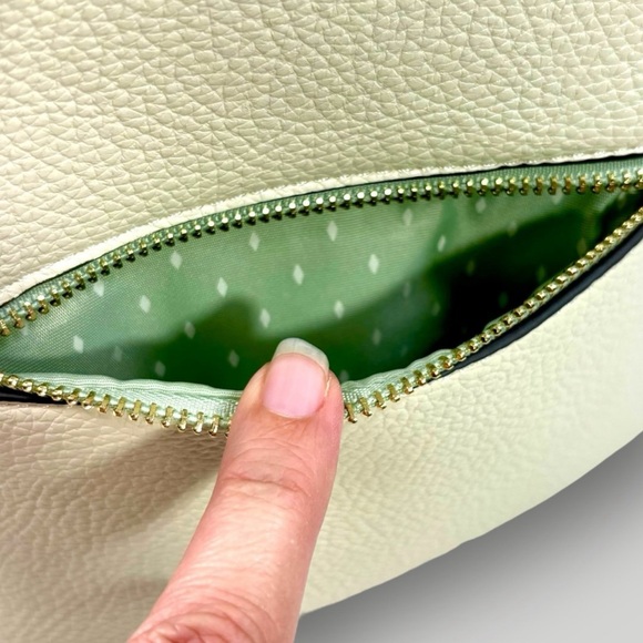 Vanessa Williams Mini Backpack Bone/Mint Vegan Leather NWT! - Picture 6 of 8